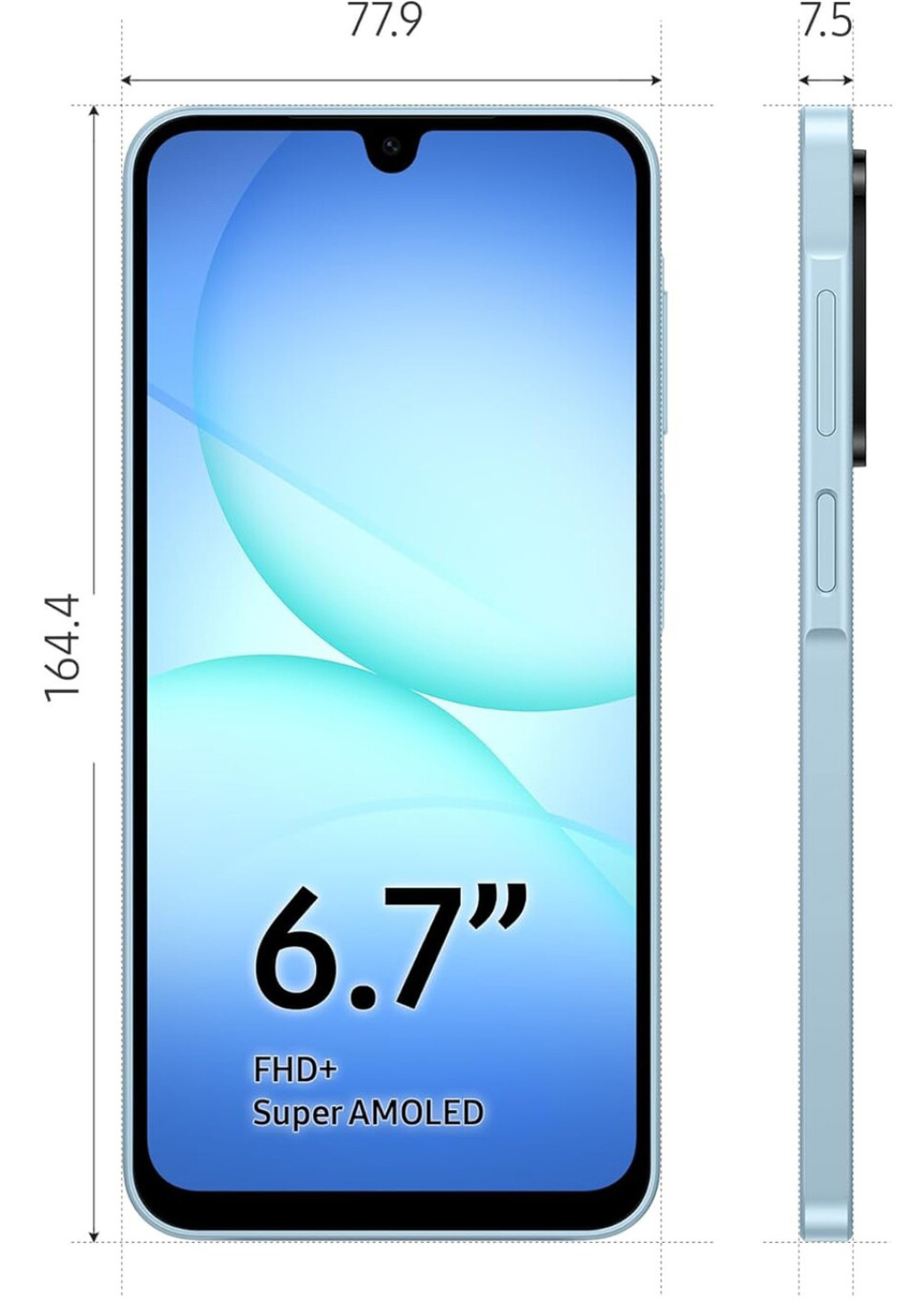 Смартфон Samsung SM-A175 LTE GALAXY A17 8/256GB Blue
